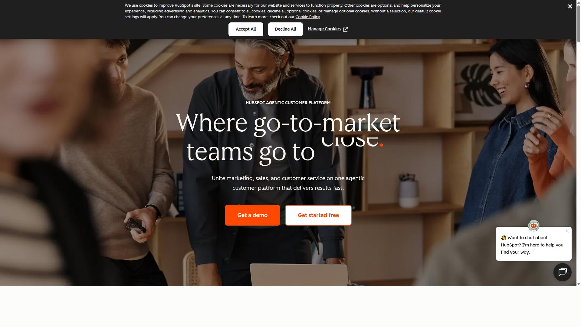 HubSpot AI Blog Writer / Breeze Copilot website