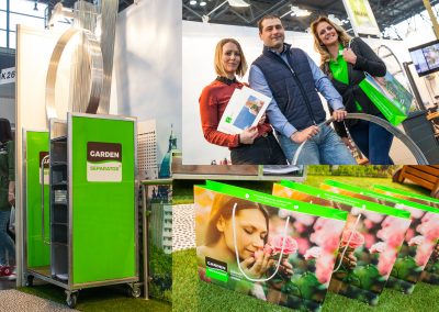 Messeauftritt gemeinsam mit dem Produkt der BalkonFarm